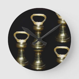 Een Iers Design-The Brass Collectie Ronde Klok
