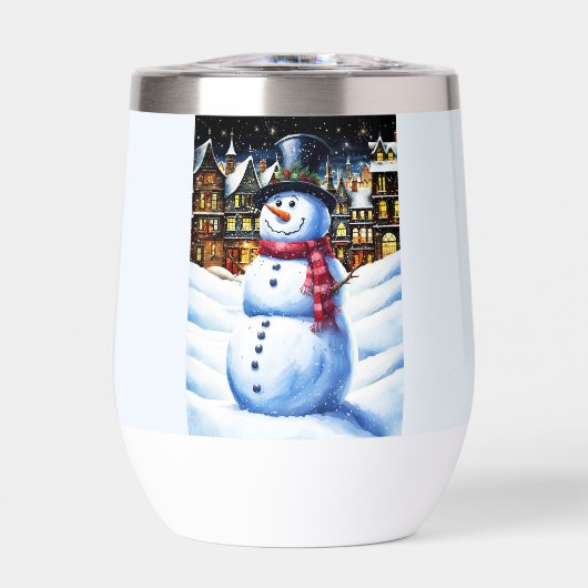 EEN IJZIGE KERSTAVOND (Voorkant)