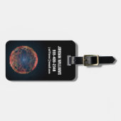 Een impressie van de kunstenaar van de supernova 1 bagagelabel (Voorkant horizontaal)