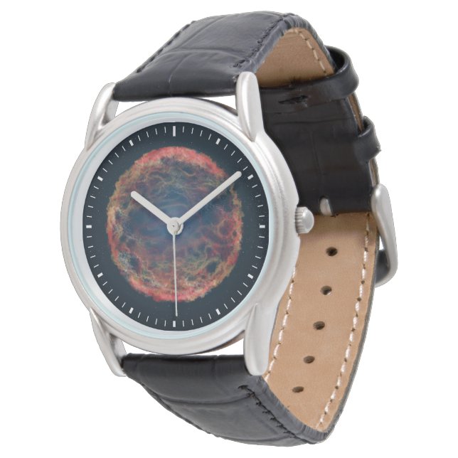 Een impressie van de kunstenaar van de supernova 1 horloge (Gekanteld)