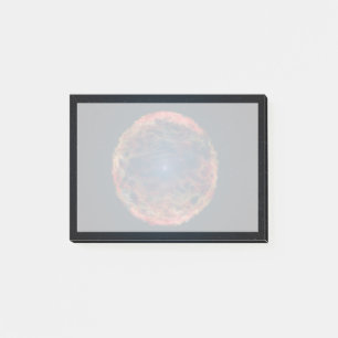 Een impressie van de kunstenaar van de supernova 1 post-it® notes