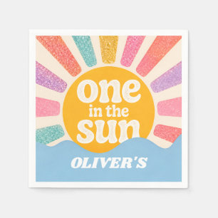 Eén in de zon feestservetten servet