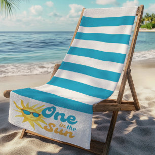 ☀️Eén in de Zon Tropisch Turquoise Strandlaken