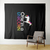 Eén in een eenhoorn wandkleed (In Situ (horizontaal))