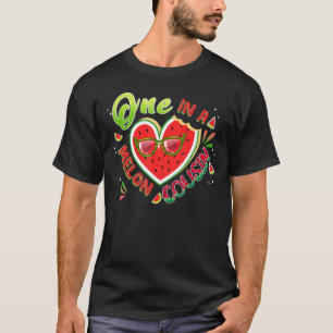 Een in een meloen neef familie bijpassende meloen t-shirt