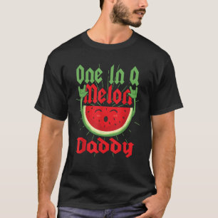 EEN IN EEN MELOEN PAPA SCHATTIGEE LEUKE ZOMER WATE T-SHIRT