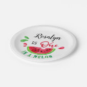 Eén in een meloen papieren bordje (Gekanteld)