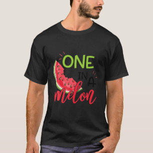 Een in een meloen vader verjaardag matching groep  t-shirt