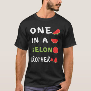 Een in een Melon Brother Funny Watermelonfamilie M T-shirt