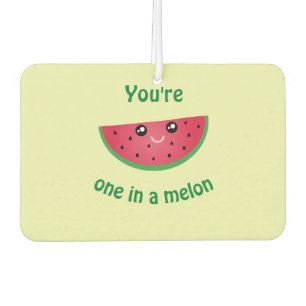 Een in een Melon Funny Cute Kawaii Watermeloen Luchtverfrisser