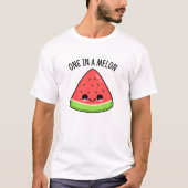Een in een Melon Funny Watermelon Pun T-shirt (Voorkant)