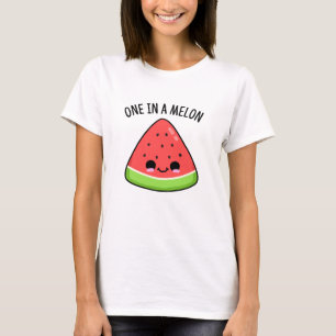 Een in een Melon Funny Watermelon Pun T-shirt