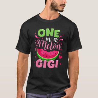 Een in een Melon Gigi Summer Birthday Party Famili T-shirt