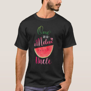 Eén in een Melon oom Waterlemon Summer oom T-shirt