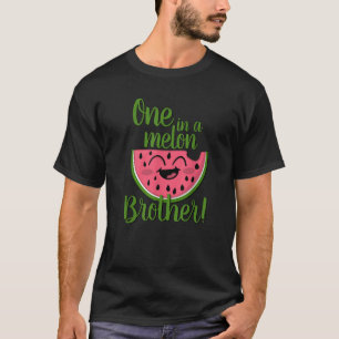 Een in een Melon Party Brother Group Matching Firs T-shirt
