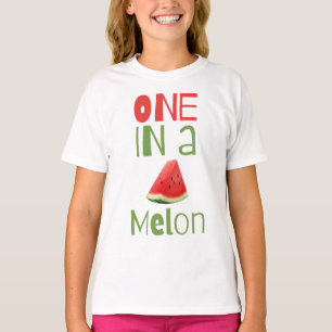 Eén in een Melon T-shirt