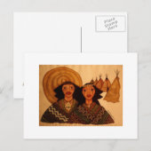 Eén Indiaans Briefkaart (Voorkant / Achterkant)