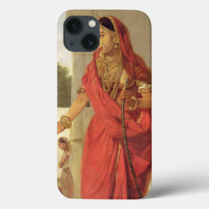 Een Indiaas dansmeisje met een Hookah, 1772 (olie  iPhone 13 Hoesje