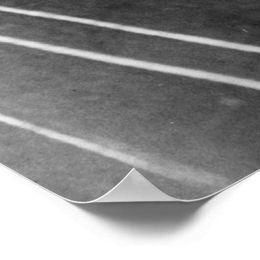 Een Indiaas Tewa-meisje met fancy haarstijl Poster (Hoek)