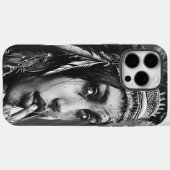 Een Indiase meisje krijger versierd met levendige  Case-Mate iPhone Case (Achterkant (horizontaal))