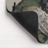 Een infanterieverkenner muismat (Hoek)