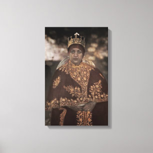 Een informeel portret van Menen Canvas Afdruk