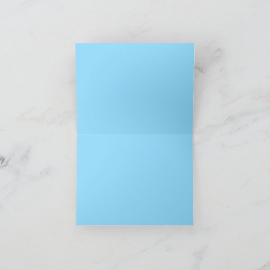 Een INITIAAL-Bat Mitzvah Dank u wel! Bedankkaart (Binnen)