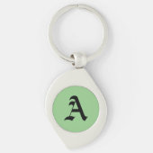 Een Initiaal Sleutelhanger (Voorkant)