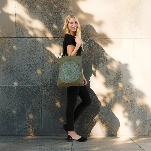 Een initiëring van de massamirkel draagtas