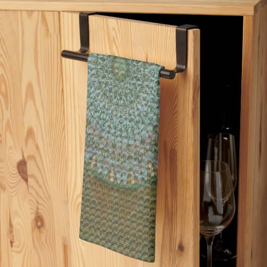 Een initiëring van de massamirkel theedoek (Derde Gevouwen)