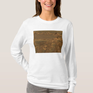 Een inslagkrater in de regio Meridian Planum T-shirt