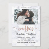 Eén Inspirerend foto bruiloft Kaart (Voorkant)