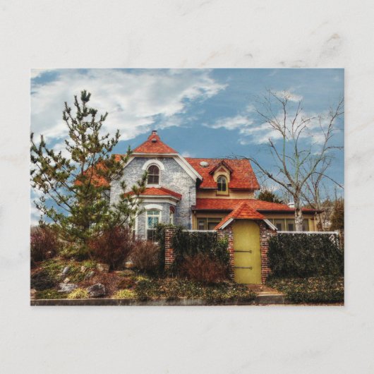 Een interessant huis briefkaart (Voorkant)