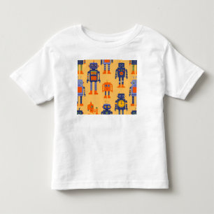Een interessante robot kinder shirts