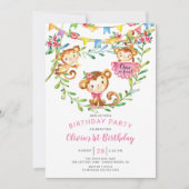 Een is een eerste uitnodiging voor een halve dag. (Voorkant)