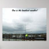 EEN IS HET poster VAN HET LANGSTE AANTAL (Voorkant)