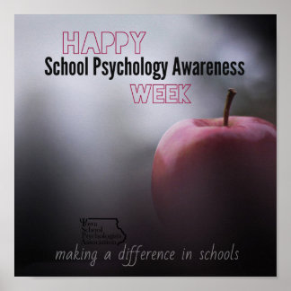Een ISPA School Psychology Week Poster deur