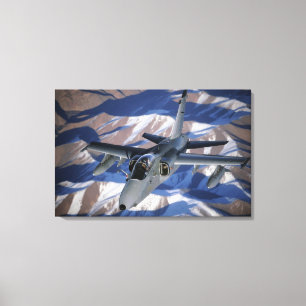 Een Italiaans AMX maakt verbinding Canvas Afdruk