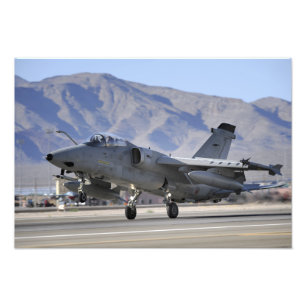 Een Italiaanse luchtmacht AMX-strijder Foto Afdruk