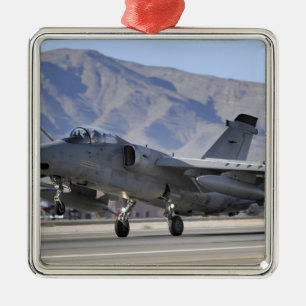 Een Italiaanse luchtmacht AMX-strijder Metalen Ornament