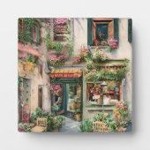 Een Italiaanse Street Scene Ephemera Design Series Fotoplaat (Voorkant)