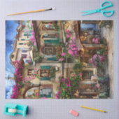 Een Italiaanse Street Scene Ephemera Design Series Tissuepapier (Craft)