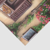 Een Italiaanse Street Scene Ephemera Design Series Tissuepapier (Detail)