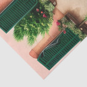 Een Italiaanse Street Scene Ephemera Design Series Tissuepapier (Detail)