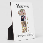 Een jaar bruiloft Jubileum Fotoplaat (Zijkant)