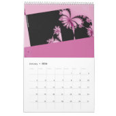 Een jaar in de fractale tuinkalender kalender (Jan 2026)