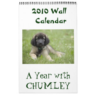 Een jaar met Chumley 2010 Wall Calendar Kalender