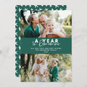 Een jaar om de moderne minimale multi-foto te onth (Voorkant / Achterkant)