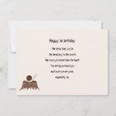 Een jaar oude jongen baby baby (Achterkant)