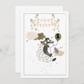 Een jaar oude jongen baby baby (Voorkant / Achterkant)